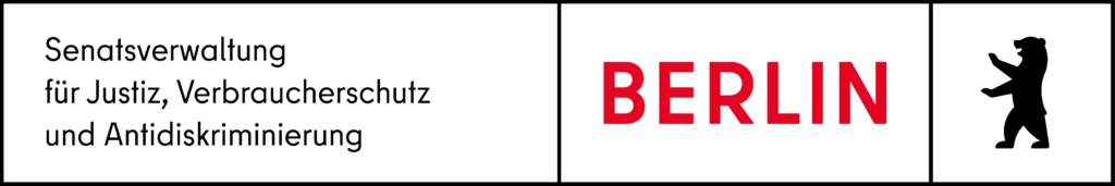 Logo derBerliner Senatsverwaltung für Justiz, Verbraucherschutz und Antidiskrimierung