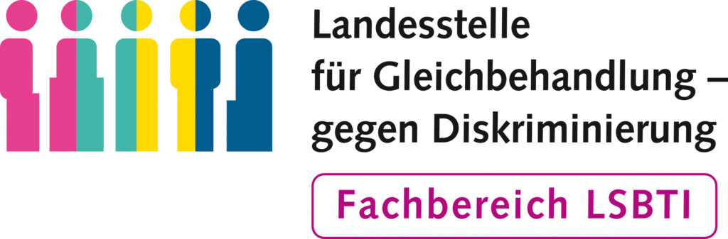 Logo der Landesstelle für Gleichbehandlung - gegen Diskriminierung, Fachbereich LSBTI