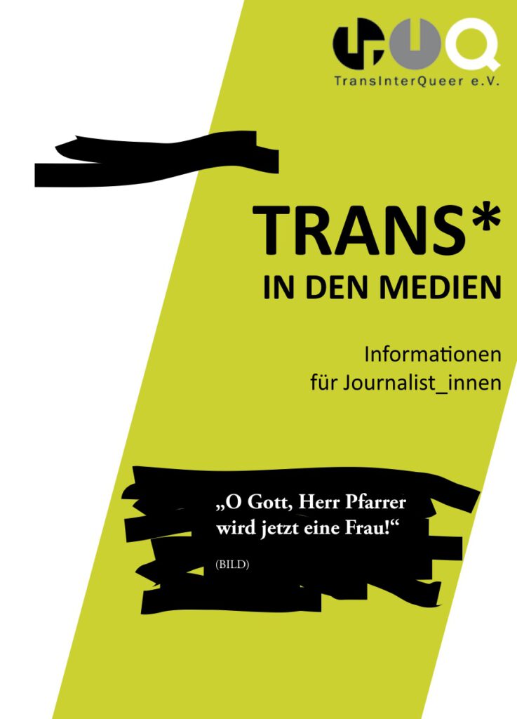 Trans* in den Medien