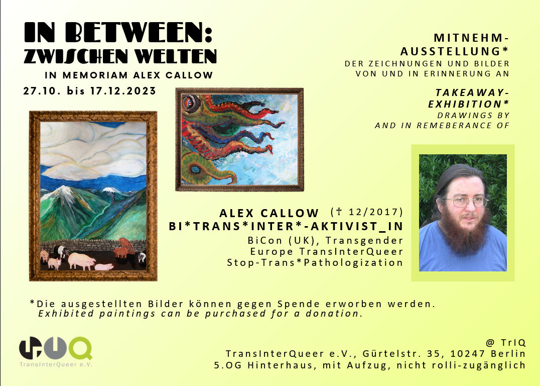 Einladung: Ausstellung “In Between: Zwischen Welten”